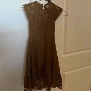 Joyfolie lace maxi dress. Like new!